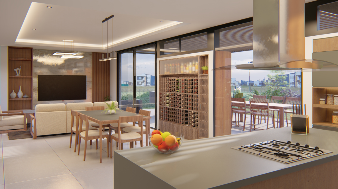 foto patio proyecto Santa Ines